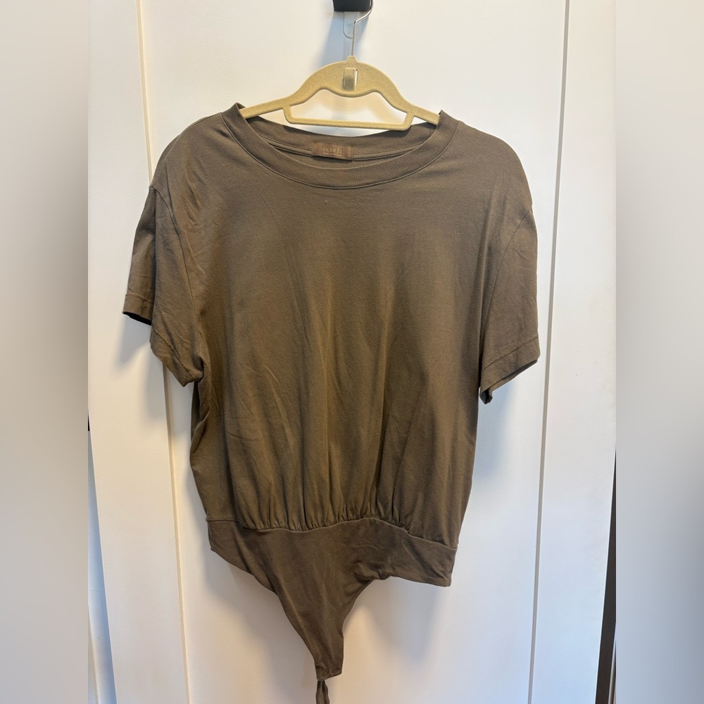 Nuuds Mocha T-Shirt Body Suit